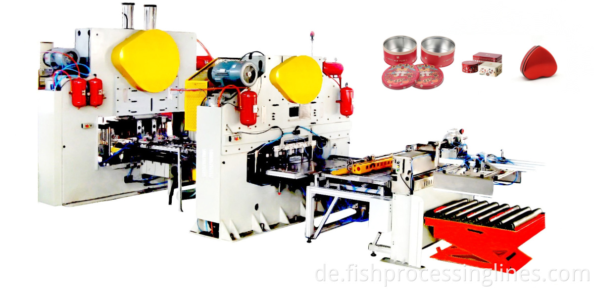 Automatic Tin Can Candy Sweet Box Metal Box Making Machine3